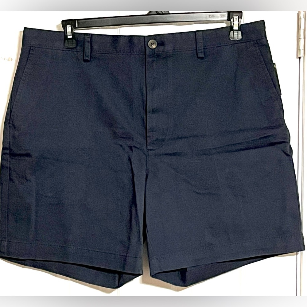 Amazon Essentials Men's Navy Flat Front Shorts